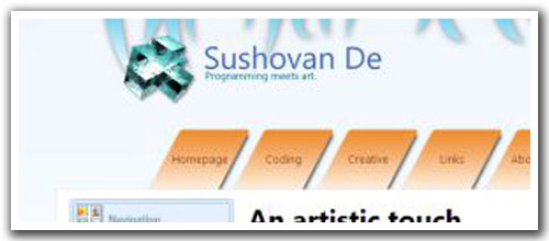 personal website redesign 2 screenshot